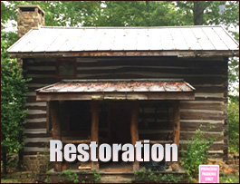 Historic Log Cabin Restoration  Mc Donald, Ohio